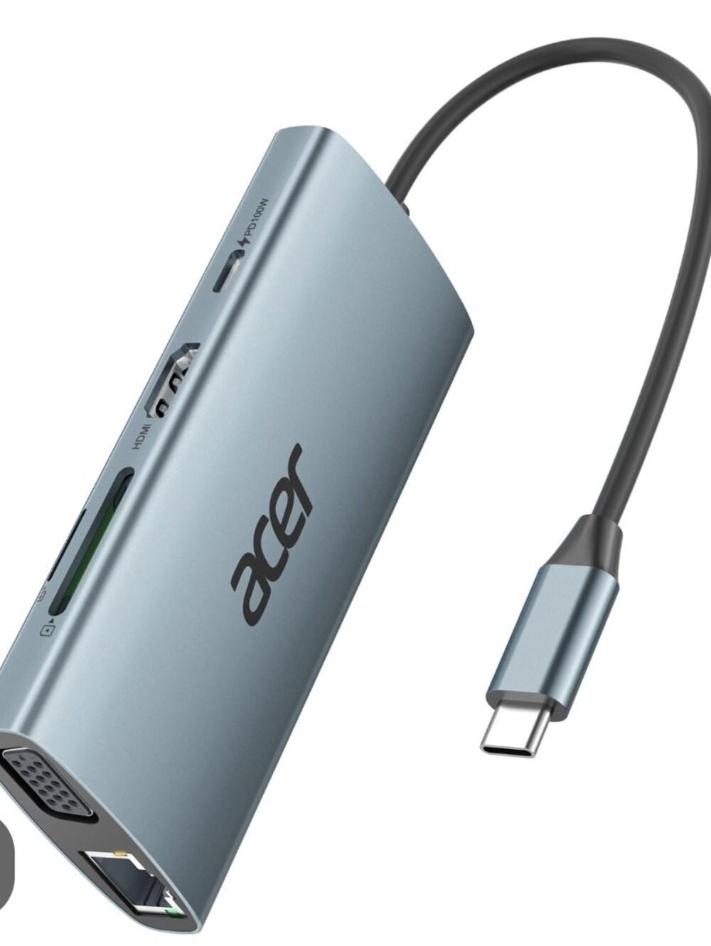 Acer USB-C Docking Station Dual Monitor, 9-in-1 Laptop Dock